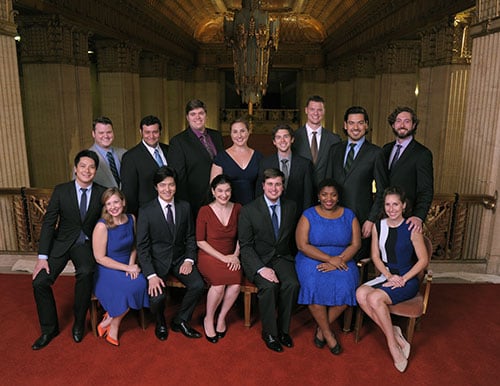 Ryan Opera Center Ensemble members