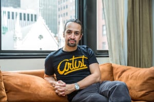 Lin-Manuel Miranda is seen in New York, New York on Tuesday September 2, 2015.