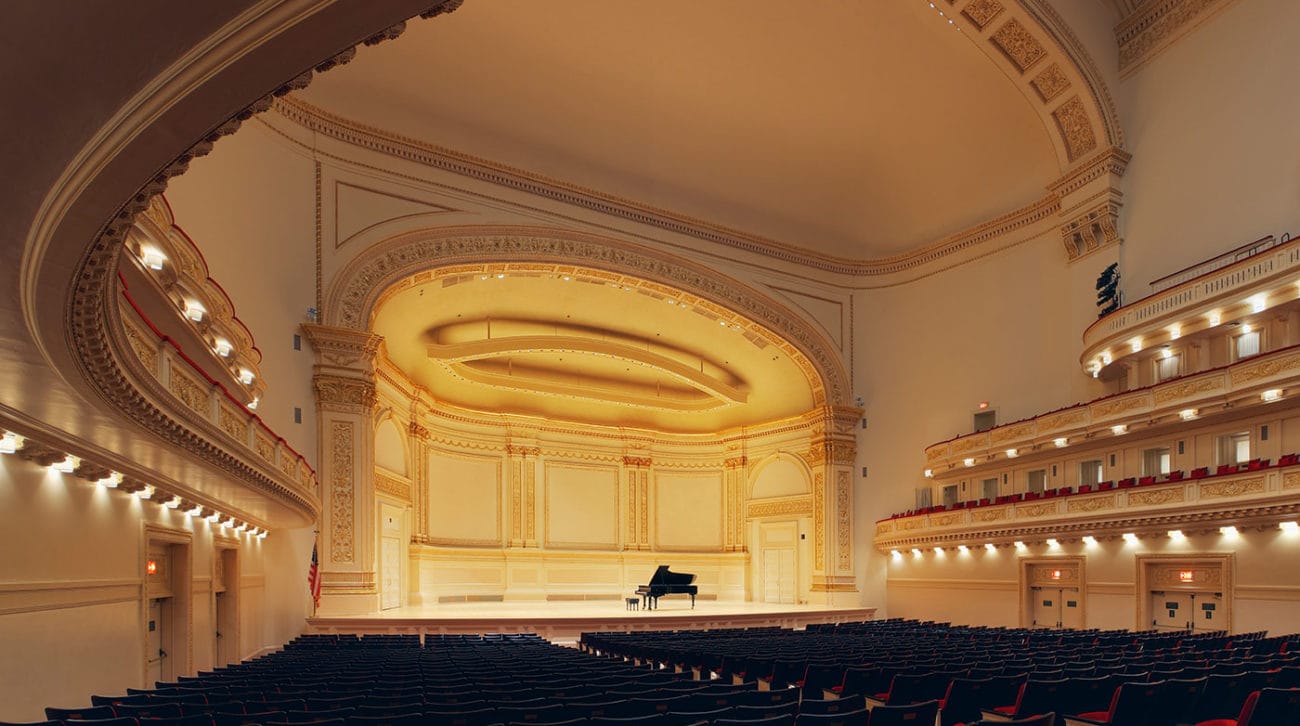 Carnegie Hall’s Stern Auditorium/Perelman Stage. (Photo: Jeff Goldberg/Esto)