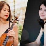 Ria Honda, violin, and Umi Garrett, piano