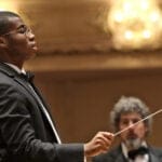 Zachary Allen conducting