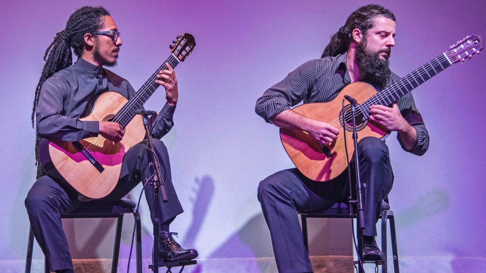 Brasil Guitar Duo at Northeastern Illinois University WFMT