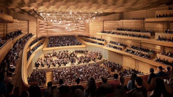 Geffen Hall rebuild speeded due to virus, reopen in fall '22