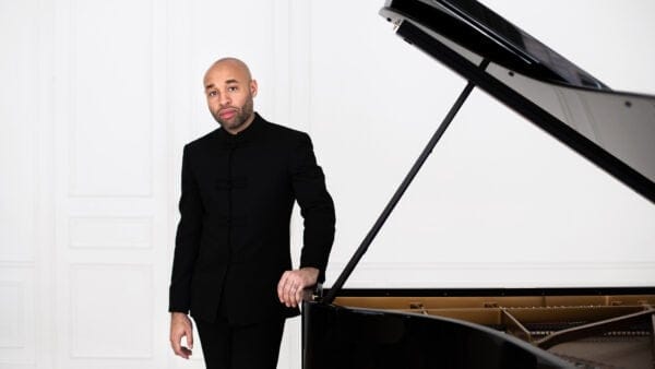 This Friday: A Swinging Stride Piano Livestream with Aaron Diehl