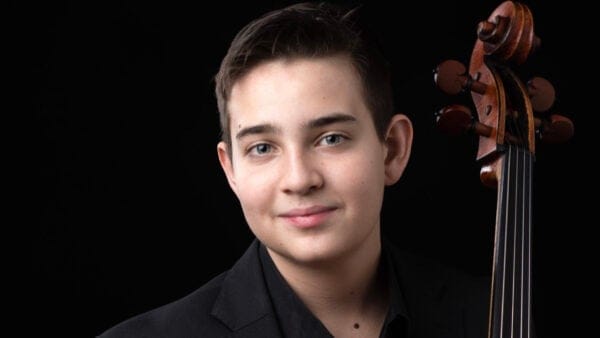Jan Vargas Nedvetsky, 14, cello