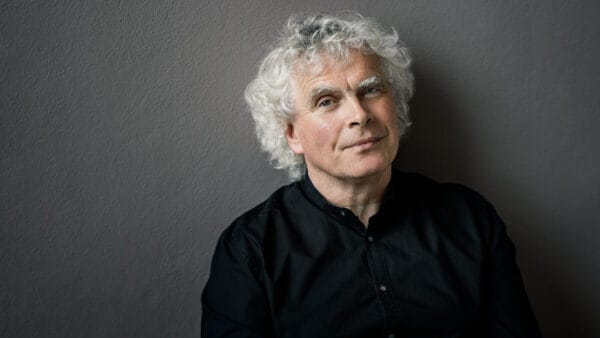 Conductor Simon Rattle Receives Germany’s Highest Honor