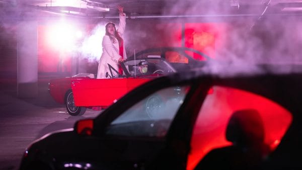 Chicago stages drive-through Wagner in underground garage