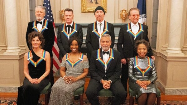 Knight, Clooney, Grant feted at Kennedy Center Honors