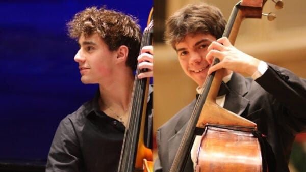 Double Double Bass - Jacob Fisher, 18 & Ian King, 18