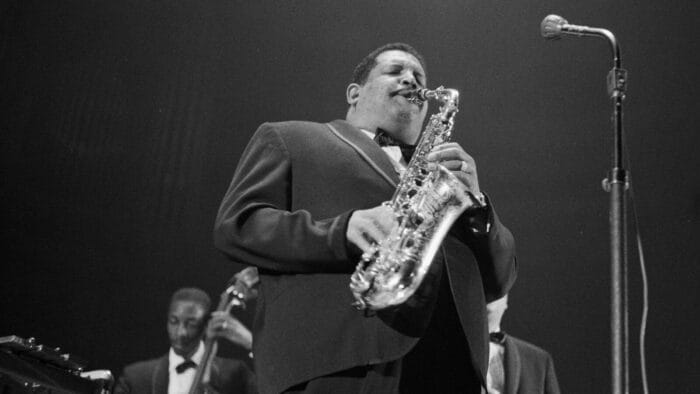 Cannonball Adderley performing at the Concertgebouw in 1961