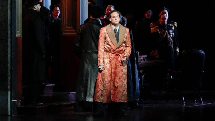 Stephen Costello as the Duke of Mantua in Rigoletto