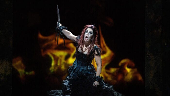 Sondra Radvanovsky in the title role of Cherubini's Medea
