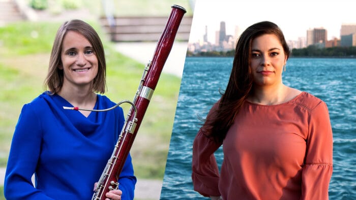 Mackenzie Brauns, bassoon & Lillia Woolschlager, piano