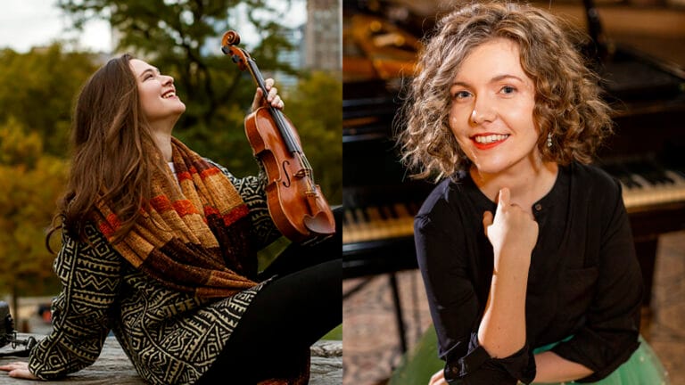 Ariel Horowitz, violin and Alexa Stier, piano