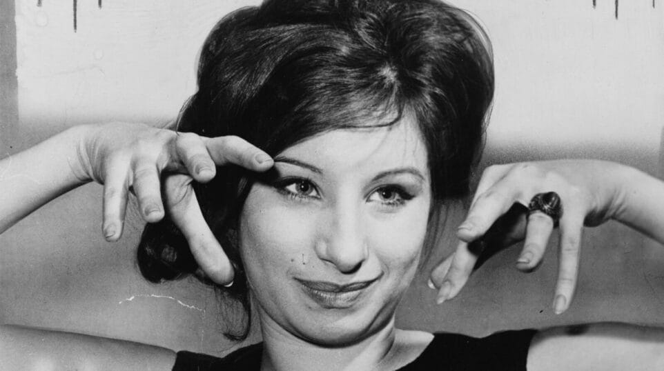 Barbra Streisand in 1962
