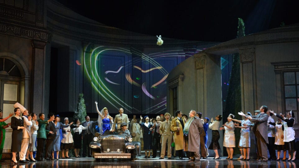 A scene from the NCPA's Don Pasquale