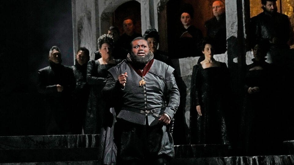 Russell Thomas in the title role of Verdi's 'Don Carlo'
