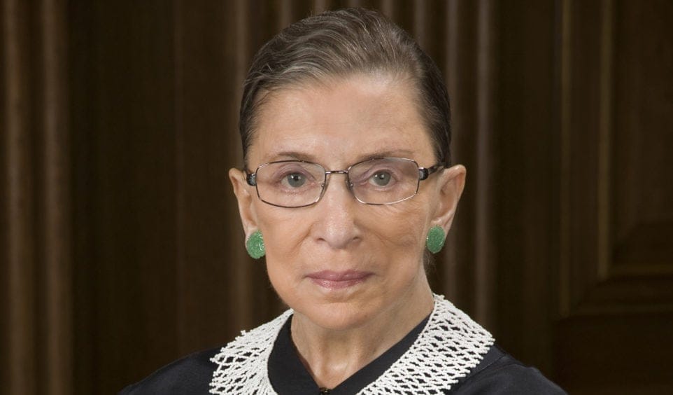 Ruth Bader Ginsburg, Associate Justice of the Supreme Court of the United States (Photo: Steve Petteway, Collection of the Supreme Court of the United States)