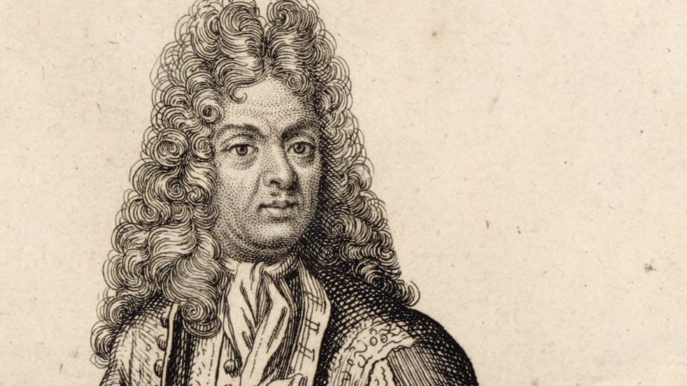 Jean-Baptiste Lully engraving by Henri Bonnart