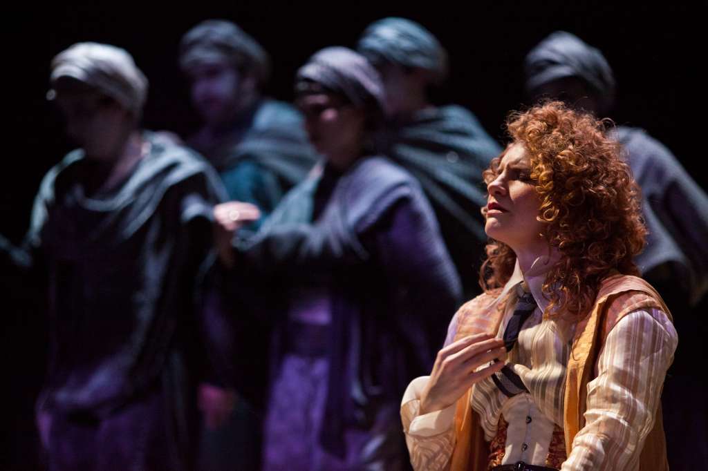 Abigail Fischer as Isabelle Eberhardt in "Song from the Upoar" (Photo: Stephen Taylor)