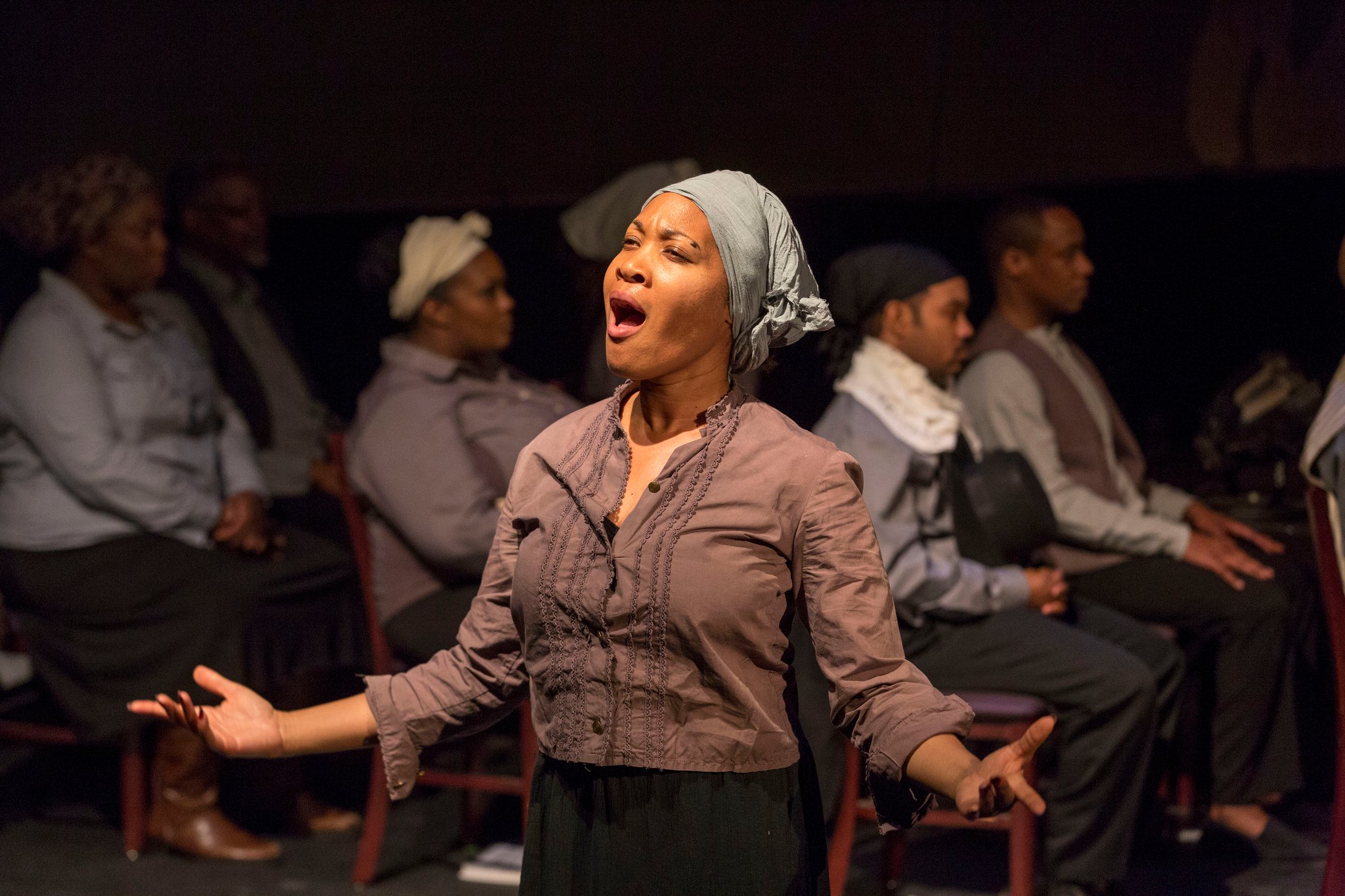 The American Opera Project's priemere production of "Harriet Tubman" (Photo: Richard Termine