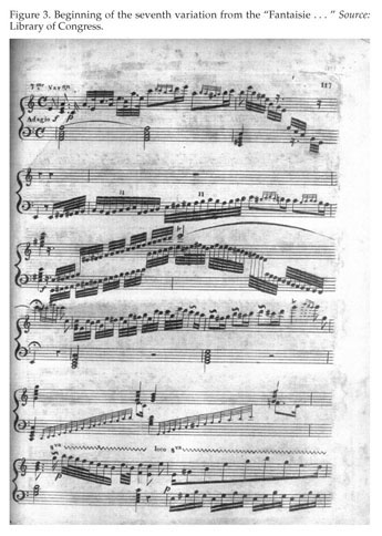 A page from Madame Le Pelletier’s