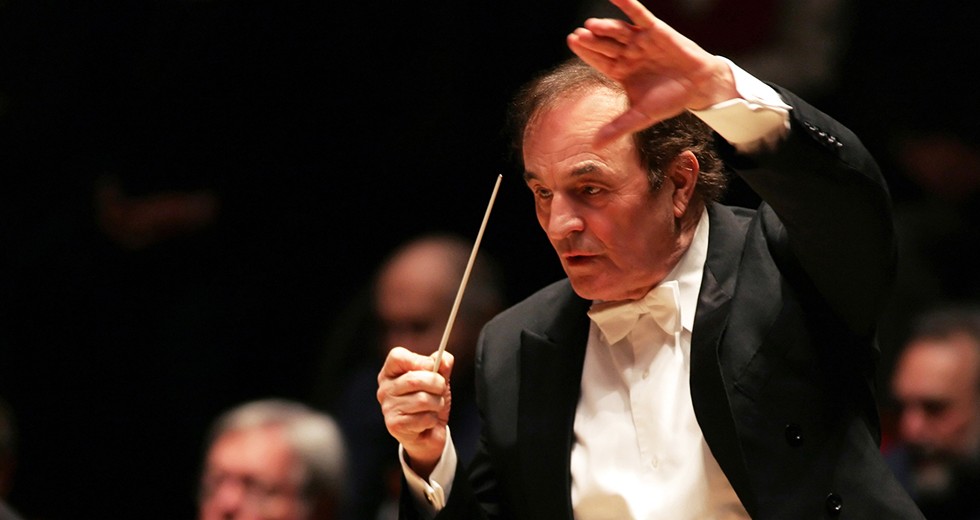 Conductor Charles Dutoit