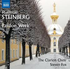 album cover for Steinberg: Passion Week