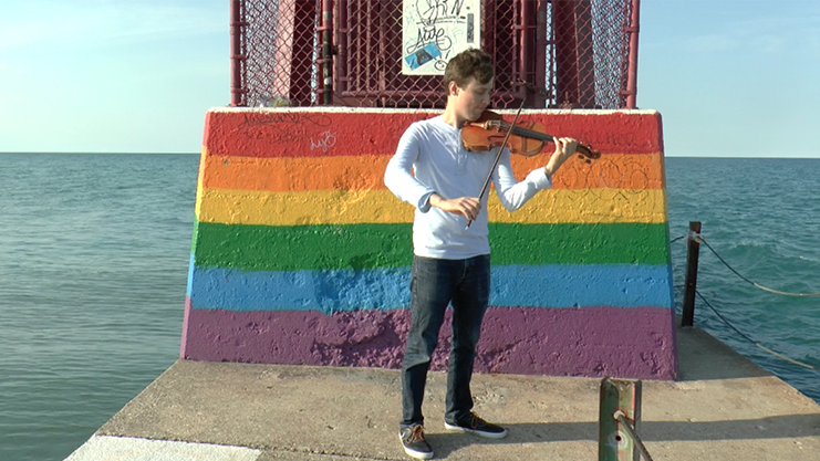 Gay Russian Violinist Artem Kolesov