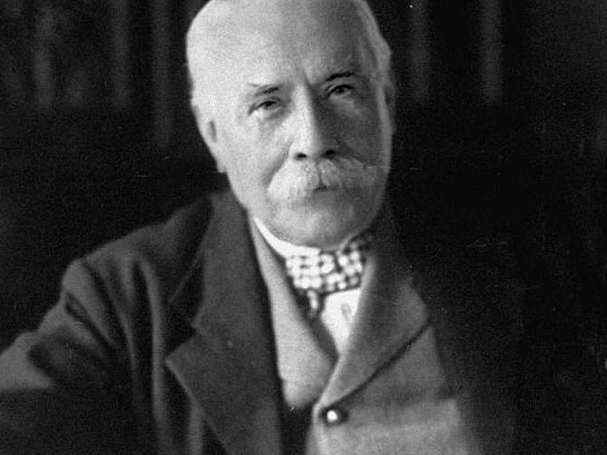Edward Elgar, photographed in 1931 by Herbert Lambert