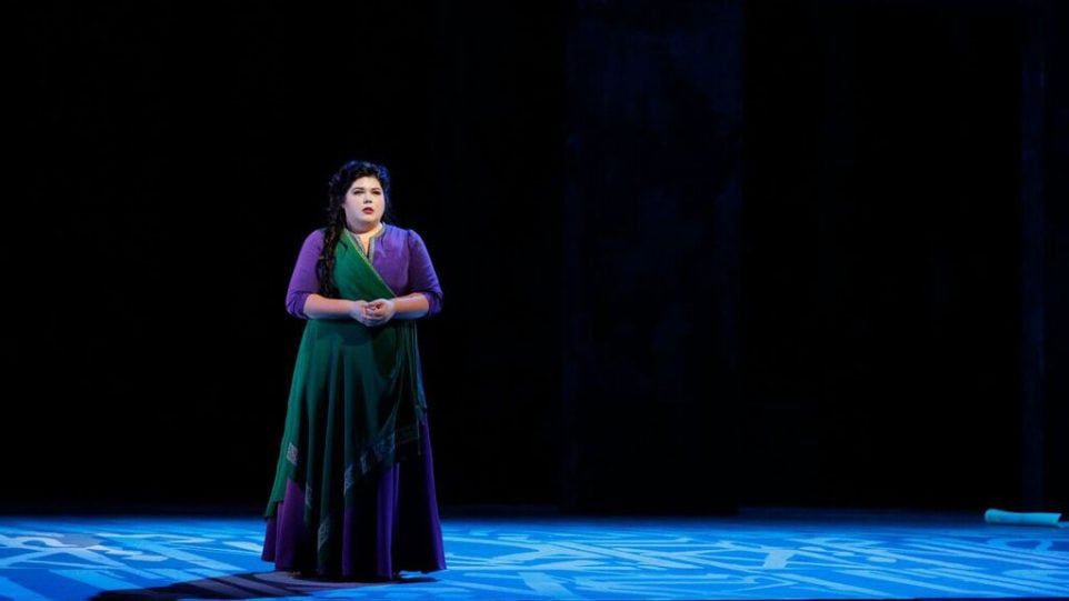 Leah Crocetto as Aida (Photo: Cory Weaver)