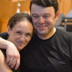 Pianist Angela Yoffe and violinist Vadim Gluzman.