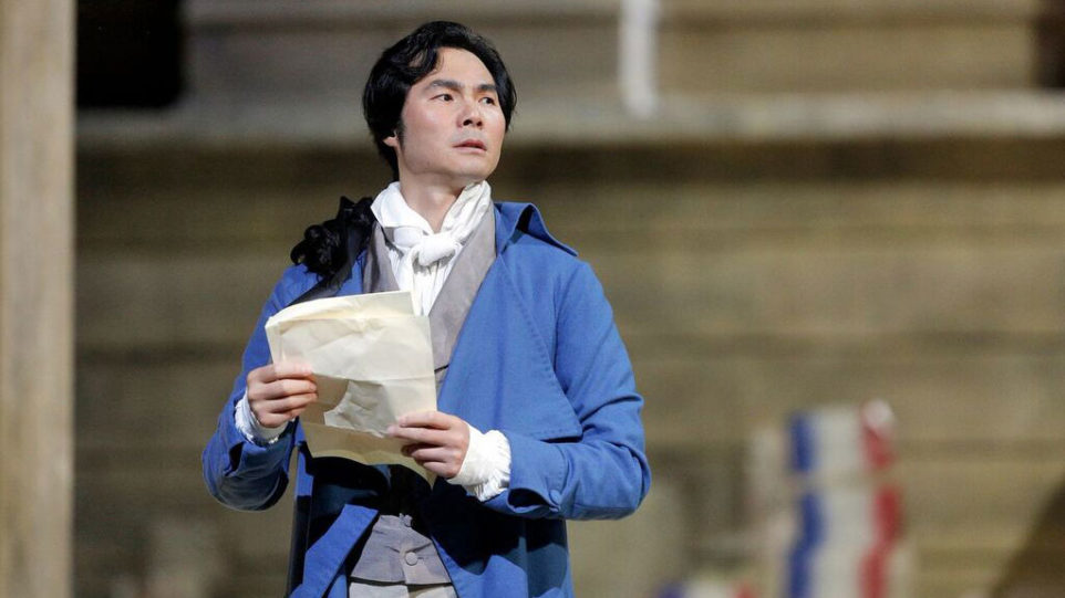 Yonghoon Lee as Chénier (Photo: Cory Weaver)