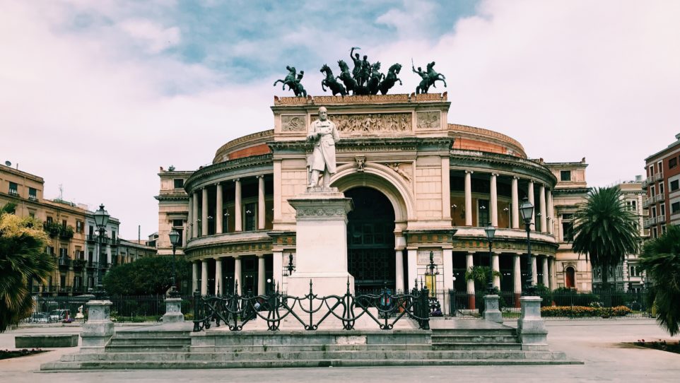 Theater Politeama Garibaldi, Palermo, Sicily, Italy