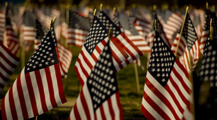 U.S flags