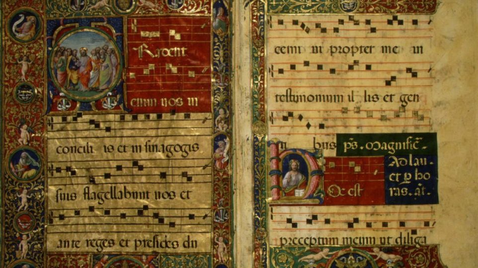 Gregorian Chant Manuscript