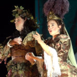 castmembers of 'Ariane et Bachus' onstage