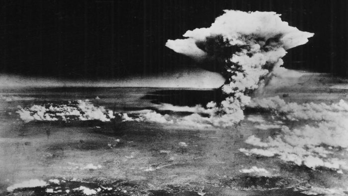 Atomic cloud over Hiroshima