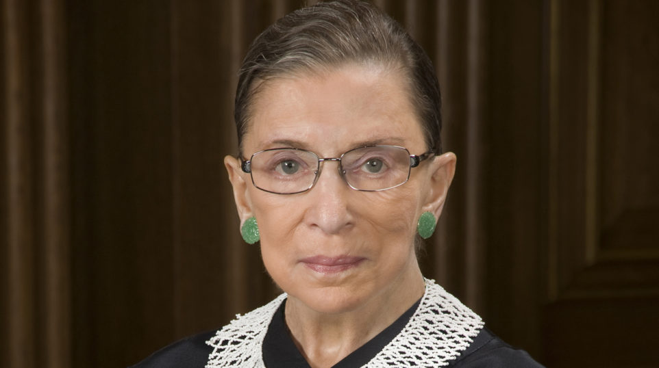 Ruth Bader Ginsburg, Associate Justice of the Supreme Court of the United States (Photo: Steve Petteway, Collection of the Supreme Court of the United States)
