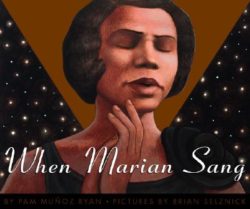 Book cover of When Marian Sang