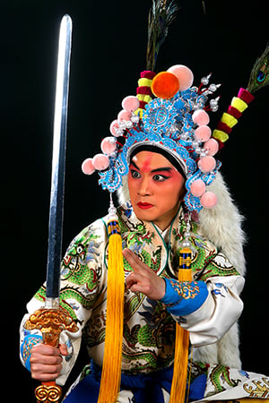 Fu Xiru as Zi Dan in “The Revenge of Prince Zi Dan”