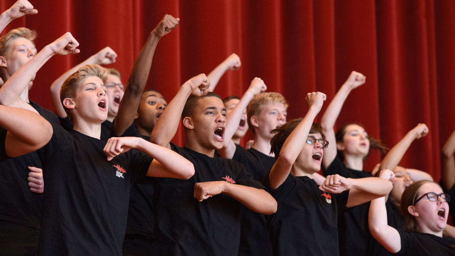 Members of the Chicago Children’s Choir perform at the Pritzker Pavilion in Millennium Park (Photo: Tipping Point Photograhy)