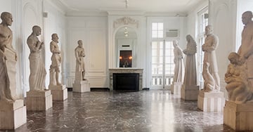 The Hall of Immortals at the International Museum of Surgical Science (Source: Hannah Kyle)