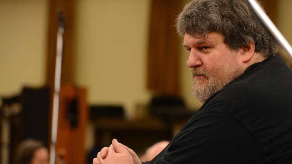 Oliver Knussen (Photo: Mark Allan/BBC)