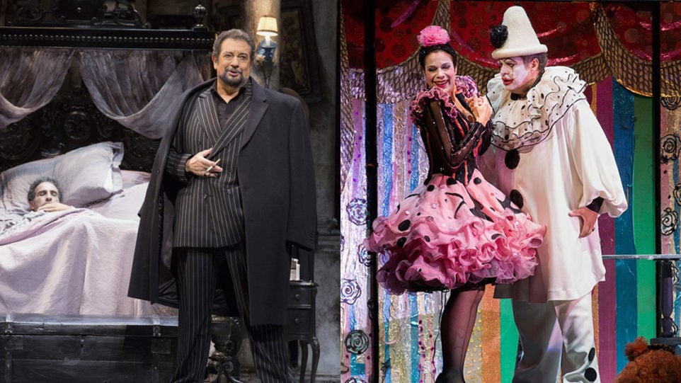 Los Angeles Opera's productions of Gianni Schicchi and Pagliacci (Photos: Craig T. Mathew / LA Opera)