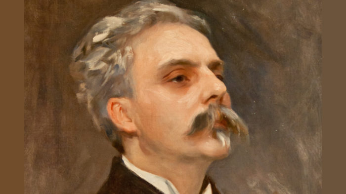 A portrait of Gabriel Fauré by John Singer Sargent (1889)
