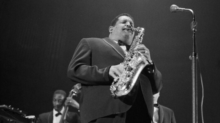 Cannonball Adderley performing at the Concertgebouw in 1961