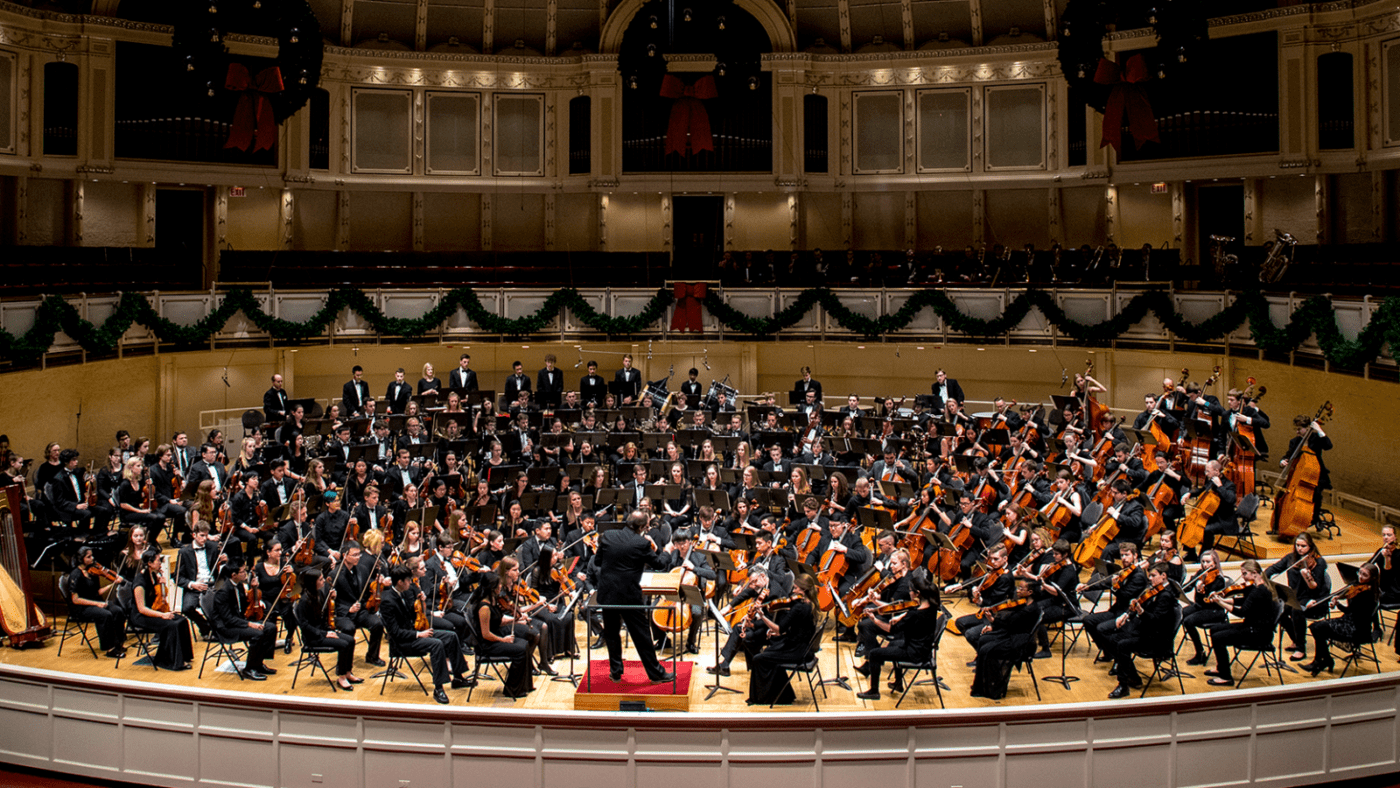 Midwest Young Artists Conservatory Symphony Orchestra & Big Band WFMT