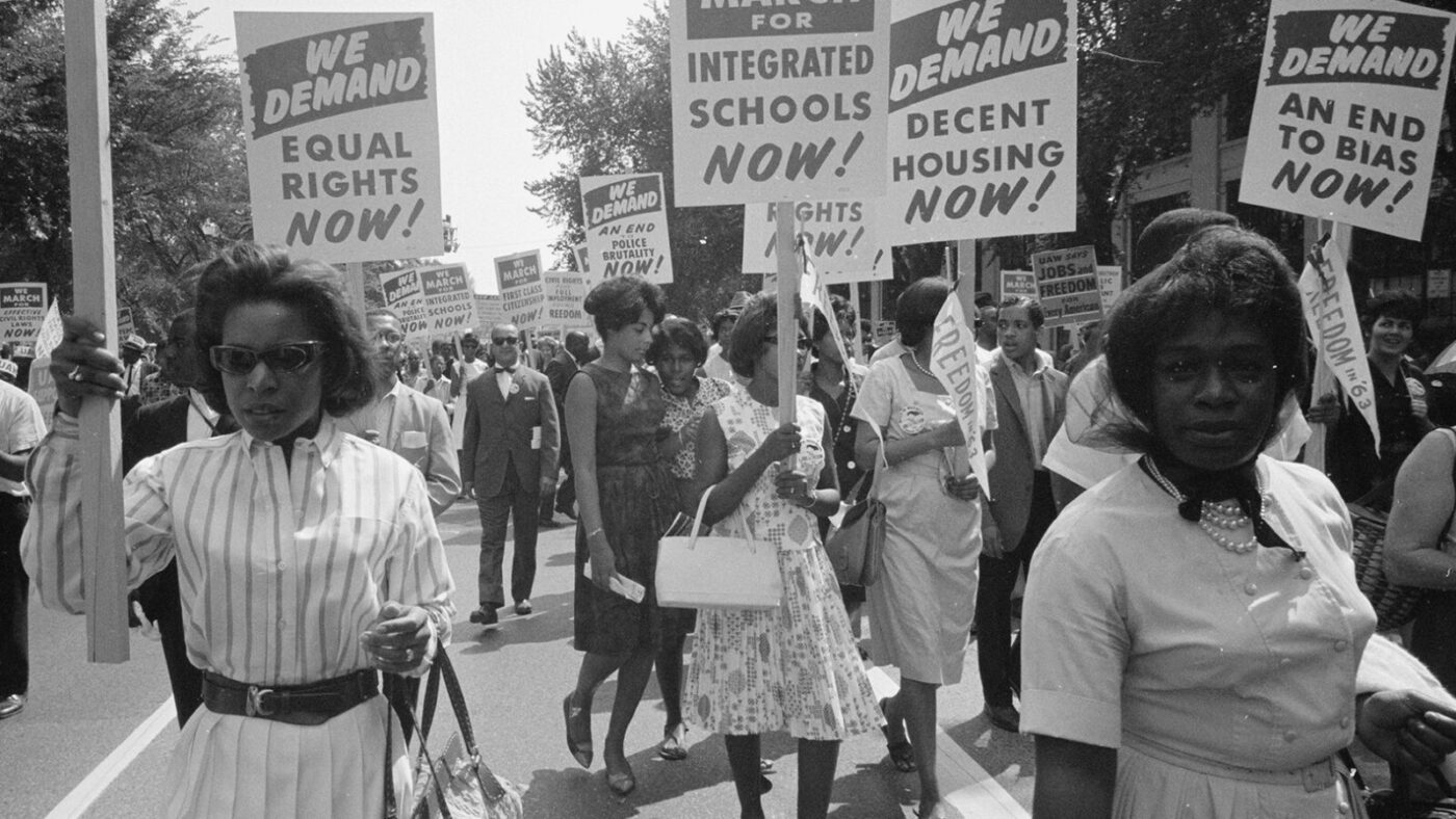 People Protesting For Civil Rights Through the Eyes of Women: Protests and Racial Justice in the Studs ...
