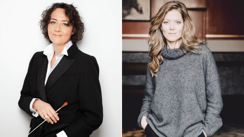 Nathalie Stutzmann and Barbara Hannigan